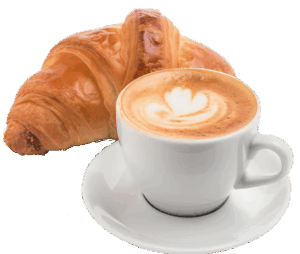 taza cafe croissant estan plato blanco 875133 10