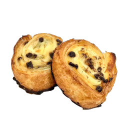 caracolas de crema y chocolate sin gluten