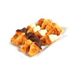 mini croissants dulces